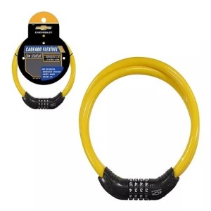 Cadeado Flexível C/Segredo WESTERN